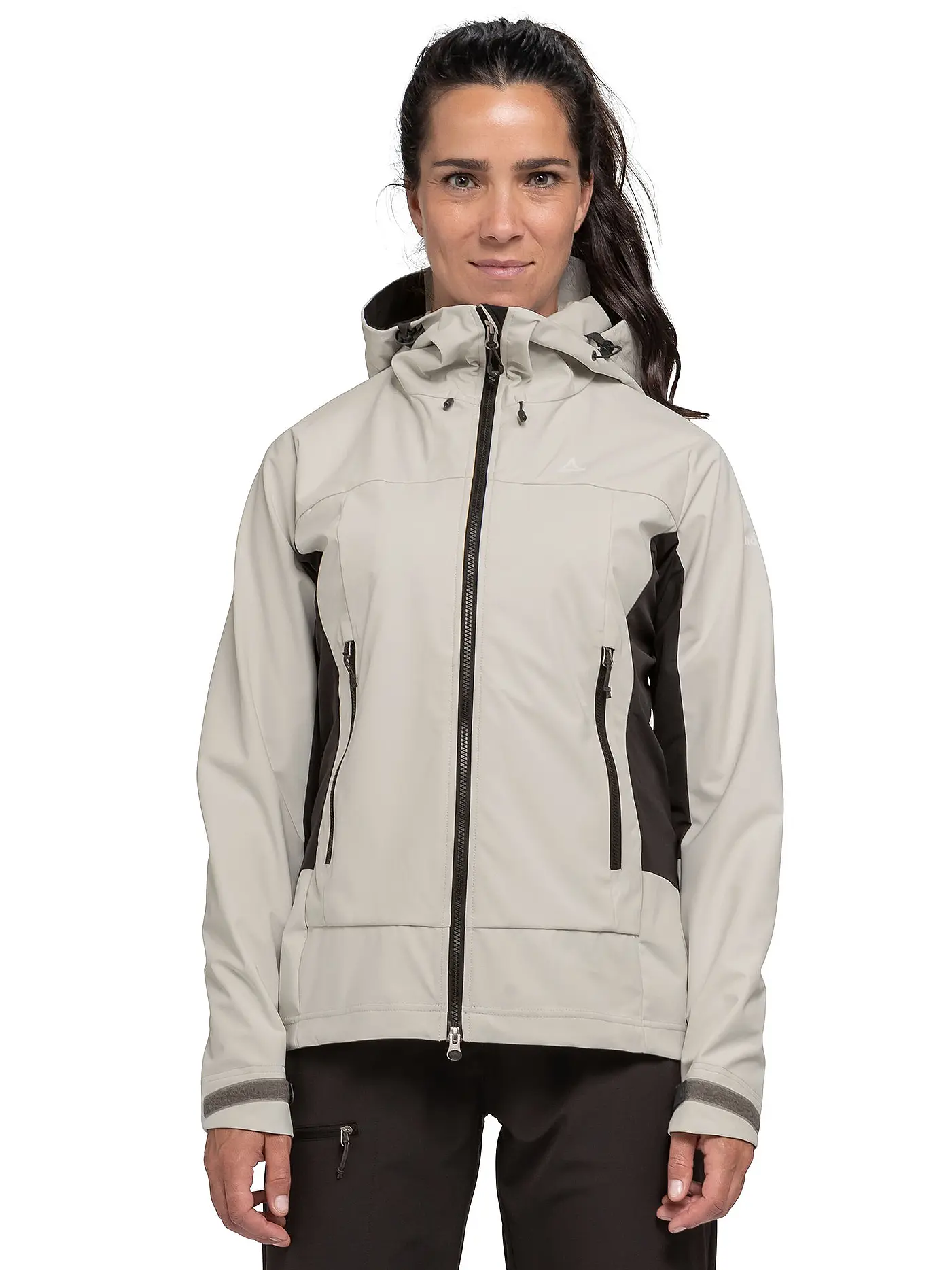 SCHÖFFEL | Damen Softshelljacke Blaueis Hoodie | 